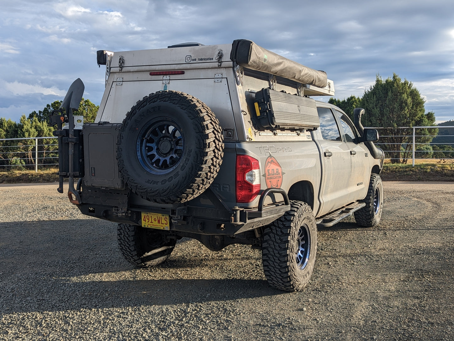 2G Tundra High Clearance Rear Bumper