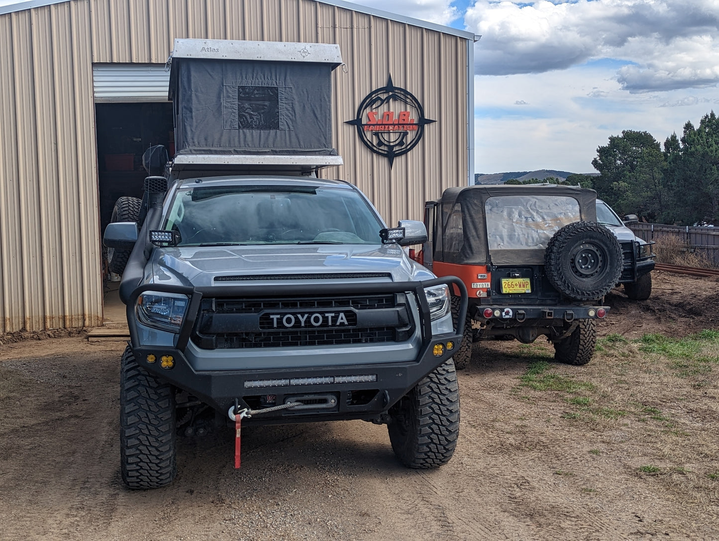 2.5G Tundra High Clearance Front Bumper