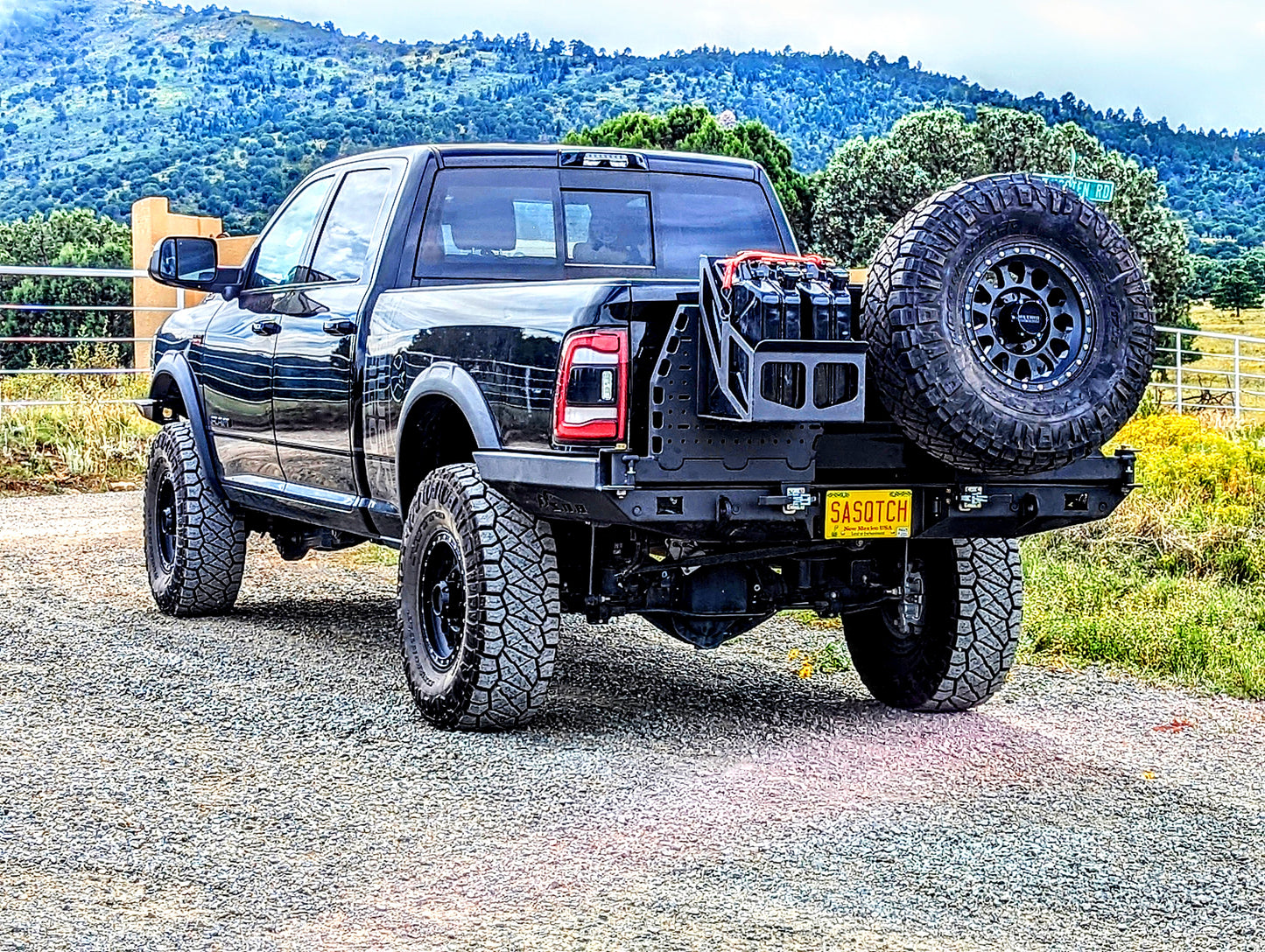 5th Gen Power Wagon High Clearance Rear Bumper