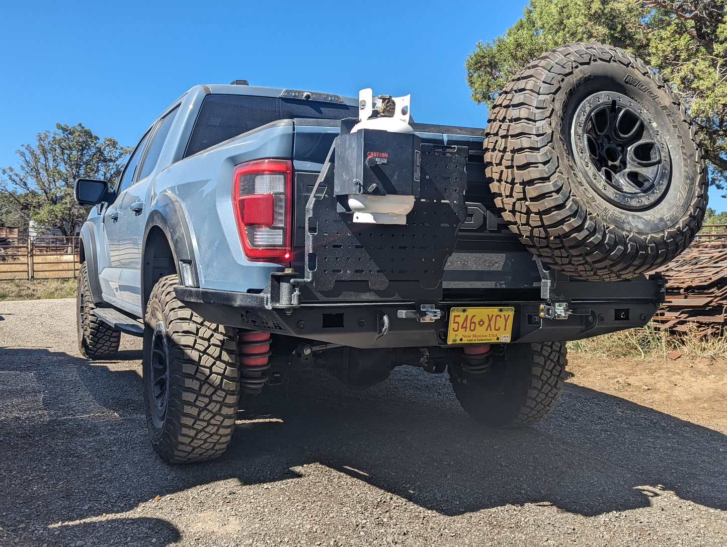 2G/3G Raptor High Clearance Rear Bumper