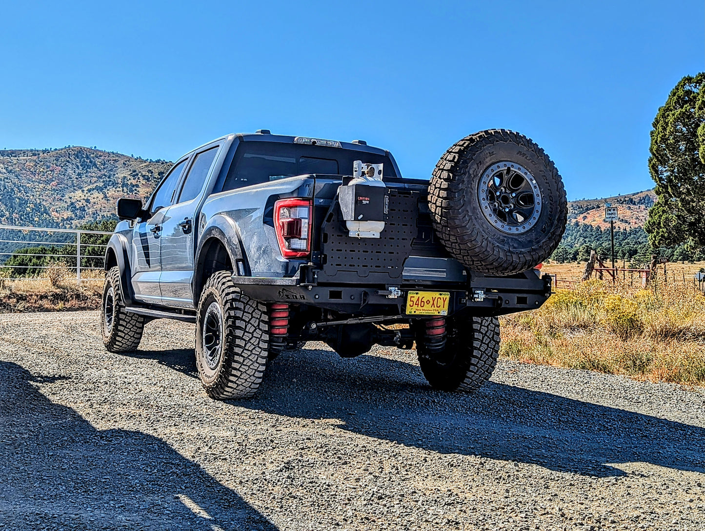 2G/3G Raptor High Clearance Rear Bumper